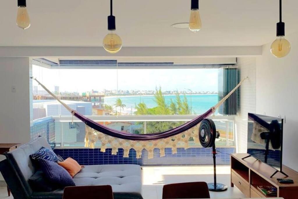 Joao Pessoa, A Dois Passos Do Paraiso, 2 Suites Com A/C, Vista Panoramica Para O Mar Do Bessa, Portaria 24H E 2 Vagas De Garagem Eksteriør billede