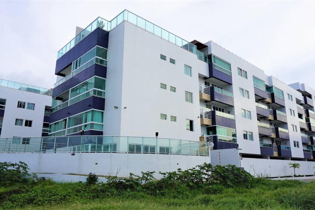 Joao Pessoa, A Dois Passos Do Paraiso, 2 Suites Com A/C, Vista Panoramica Para O Mar Do Bessa, Portaria 24H E 2 Vagas De Garagem Eksteriør billede