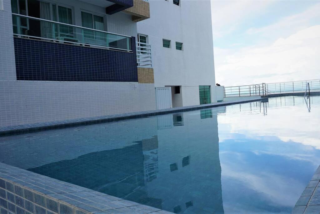 Joao Pessoa, A Dois Passos Do Paraiso, 2 Suites Com A/C, Vista Panoramica Para O Mar Do Bessa, Portaria 24H E 2 Vagas De Garagem Eksteriør billede
