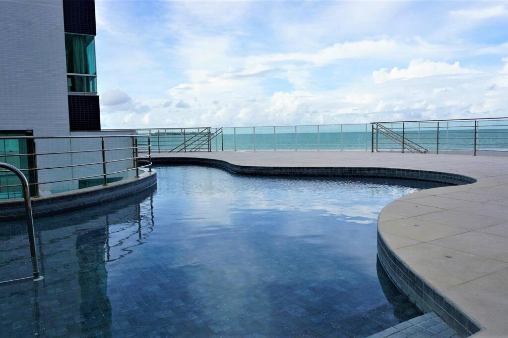 Joao Pessoa, A Dois Passos Do Paraiso, 2 Suites Com A/C, Vista Panoramica Para O Mar Do Bessa, Portaria 24H E 2 Vagas De Garagem Eksteriør billede