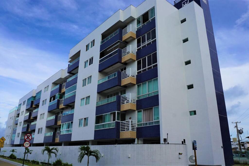 Joao Pessoa, A Dois Passos Do Paraiso, 2 Suites Com A/C, Vista Panoramica Para O Mar Do Bessa, Portaria 24H E 2 Vagas De Garagem Eksteriør billede
